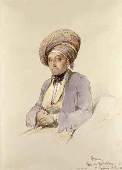 Hanna - Un greco di Antiochia, 1852 da Amadeo Preziosi