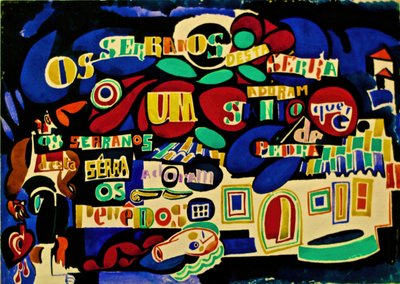 Poema Serrana a Colori da Amadeu de Souza Cardoso