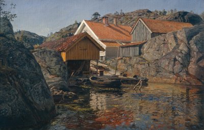Tra le rocce, Mol, Nye-Hellesund da Amaldus Nielsen