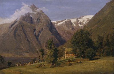 Giornata estiva, Balestrand da Amaldus Nielsen