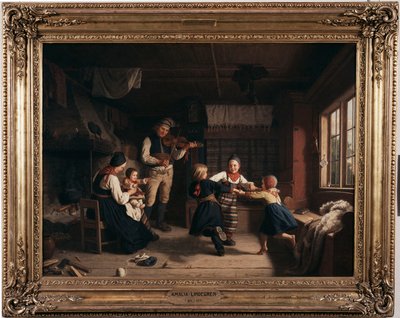 Domenica sera in una baita di valle da Amalia Lindegren