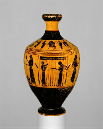 Lekythos, c.550-530 a.C. da Amasis Painter