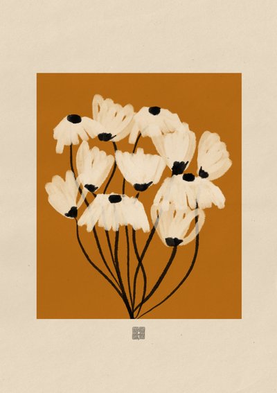 Mazzo di fiori bianchi da Amaze Atelier