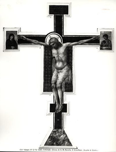 La Crocifissione da Ambrogio Bondone (school of) Giotto