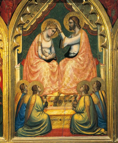 Incoronazione della Vergine da Ambrogio Bondone (workshop) Giotto