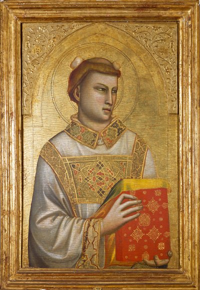 Rappresentazione di Santo Stefano da Ambrogio Bondone (workshop) Giotto