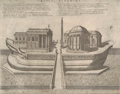 Isola Tiberina da Ambrogio Brambilla