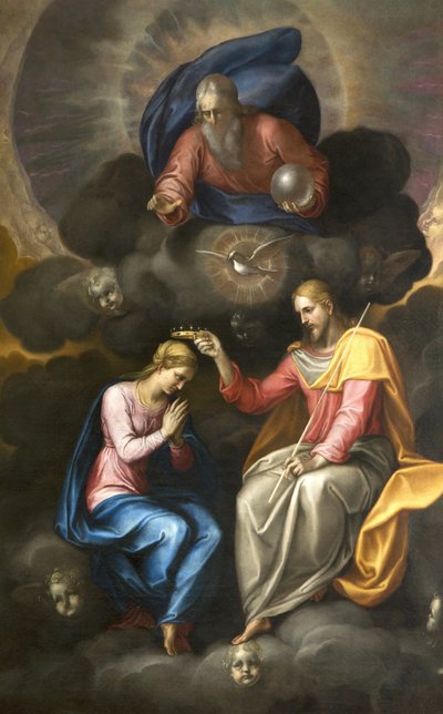 Incoronazione della Vergine da Ambrogio Giovanni Figino