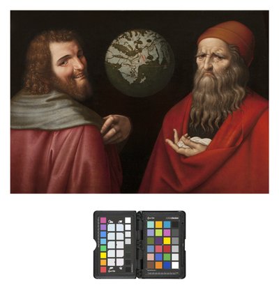 Eraclito e Democrito da Ambrogio Giovanni Figino