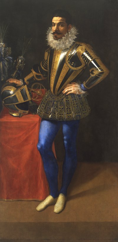 Ritratto di Lucio Foppa, c.1590 da Ambrogio Giovanni Figino
