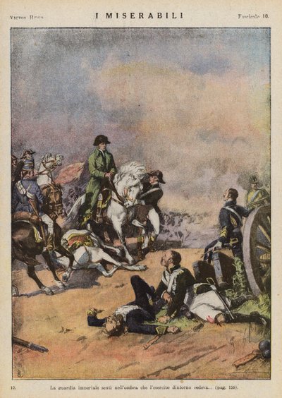 Illustrazione per Les Miserables di Victor Hugo da Ambrogio Lombardi