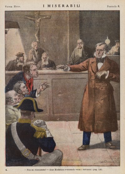 Illustrazione per I Miserabili di Victor Hugo da Ambrogio Lombardi