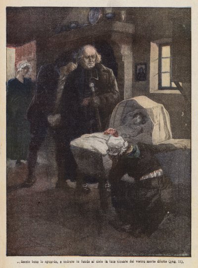 Illustrazione per I Miserabili di Victor Hugo da Ambrogio Lombardi