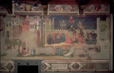 Allegoria del Cattivo Governo da Ambrogio Lorenzetti