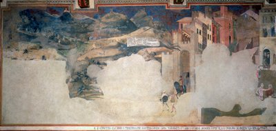 Allegoria del Cattivo Governo (dettaglio) da Ambrogio Lorenzetti