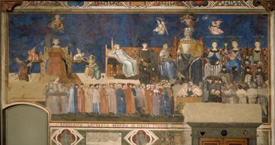 Allegoria del Buon Governo (ciclo di affreschi) da Ambrogio Lorenzetti