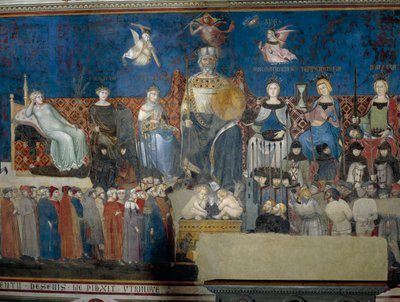 Allegoria del Buon Governo, (dettaglio) dall