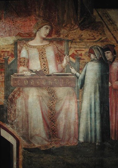Allegoria del Buon Governo (dettaglio) da Ambrogio Lorenzetti