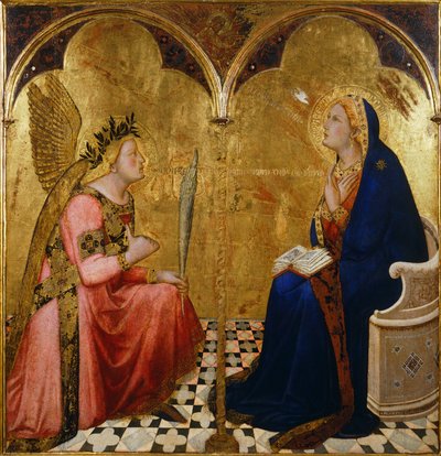 Annunciazione da Ambrogio Lorenzetti