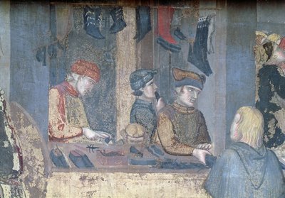 Effetti del buon governo in città (dettaglio) da Ambrogio Lorenzetti