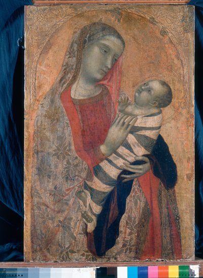 Madonna col Bambino, 1320-23 da Ambrogio Lorenzetti