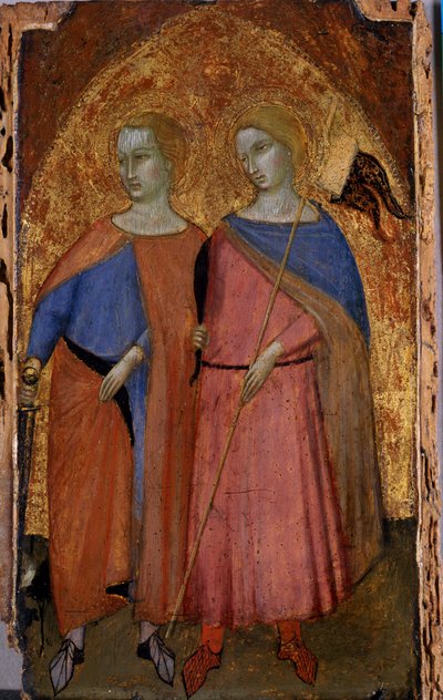 Santi Galgano e Ansano da Ambrogio Lorenzetti