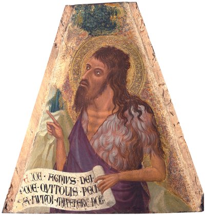 San Giovanni Battista da Ambrogio Lorenzetti
