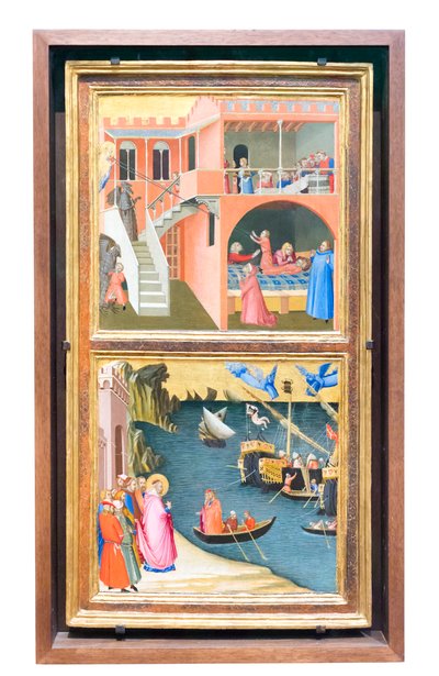 Storie della vita di San Nicola da Ambrogio Lorenzetti