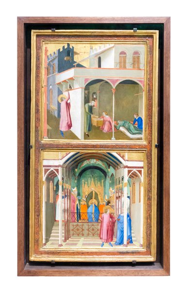 Storie della vita di San Nicola da Ambrogio Lorenzetti