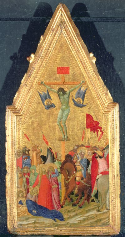 La crocifissione, c.1348-49 da Ambrogio Lorenzetti