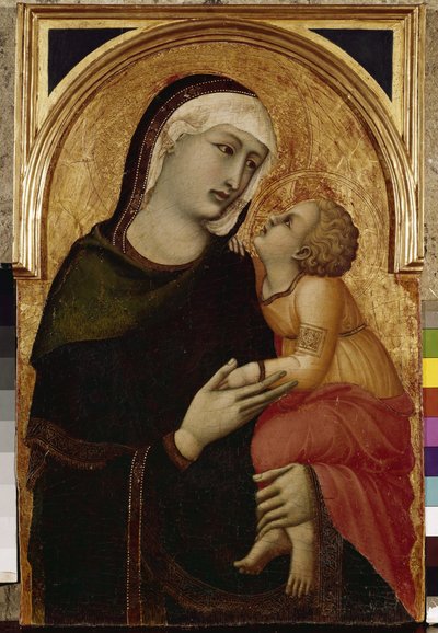 Vergine con Bambino da Ambrogio Lorenzetti