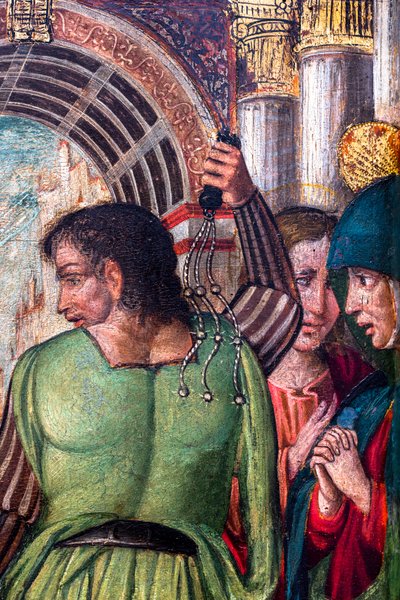 La flagellazione di Cristo da Ambrogio da Fossano (c.1460-1523) (circle of)