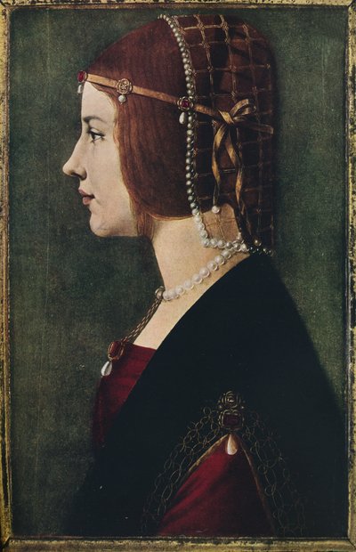 Ritratto di una Giovane Ragazza, c1490, 1936 da Ambrogio de Predis