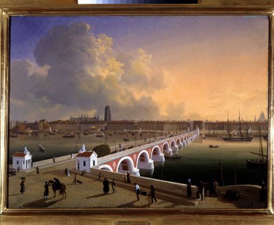 Il porto e la città di Bordeaux di Louis Garneray, sd. circa 1820 da Ambroise Louis Garneray