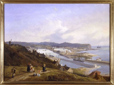 Il porto di Boulogne da Ambroise Louis Garneray