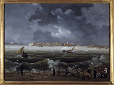 Saint Malo da Ambroise Louis Garneray