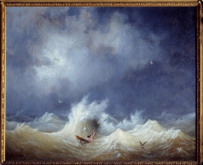 Il naufragio da Ambroise Louis Garneray