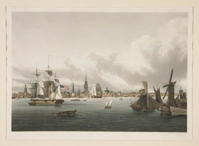 Veduta di Filadelfia da Ambroise Louis Garneray