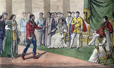 Carlo IX (1550-74) è informato dalla Dieta che suo fratello Enrico d