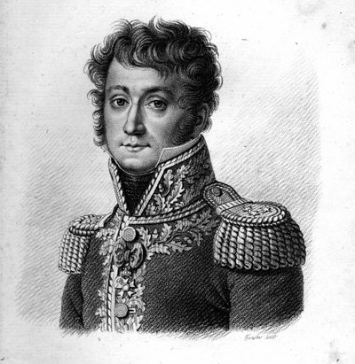 Generale Barone Gilbert Desiree Joseph Bachelu (1777-1849). Inciso da Ambroise Tardieu nel 1818. Collezione Stella da Ambroise Tardieu