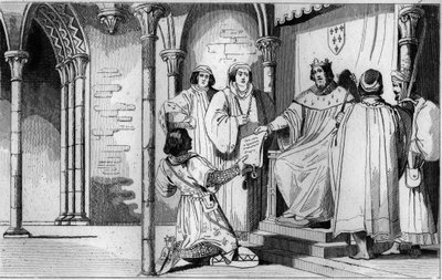 Nel 1327, Carlo IV il Bello erige la signoria di Borbone in favore del nipote di Roberto di Clermont e nipote di San Luigi, Luigi I da Ambroise Tardieu