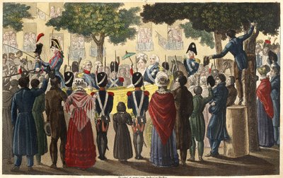 Luigi XVIII (1755-1824) proclamato re dall
