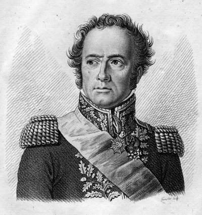 Maximilien Sébastien Foy, generale e politico francese (1775-1825) - in "Ritratti dei generali francesi a seguito delle vittorie e conquiste dei francesi". Inciso da Ambroise Tardieu nel 1818. Collezione Stella. da Ambroise Tardieu