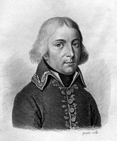 Ritratto di Elzeard Auguste Cousin de Dommartin da Ambroise Tardieu