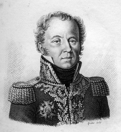 Ritratto del Maggior Generale Barone Louis Emmanuel Rey (1768-1846) - in "Portraits des generaux francais en suite les victoires et conquetes des Francais". Inciso da Ambroise Tardieu nel 1818. Collezione Stella da Ambroise Tardieu