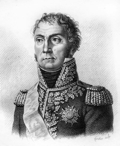 Ritratto del Generale Joseph Souham (1760-1837). Inciso da Ambroise Tardieu nel 1818. Collezione Stella da Ambroise Tardieu