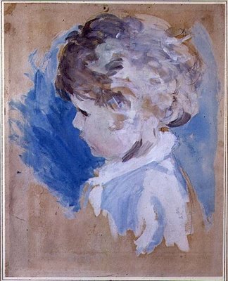 Testa di un bambino da Ambrose McEvoy