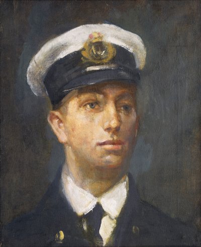 Tenente William Edward Sanders, DSO, RNR (1883-1917) da Ambrose McEvoy