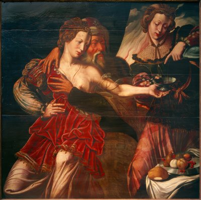 Lot e le sue figlie da Ambrosius Benson