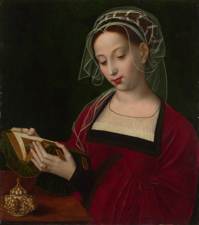 Maria Maddalena che legge, c. 1525 da Ambrosius Benson